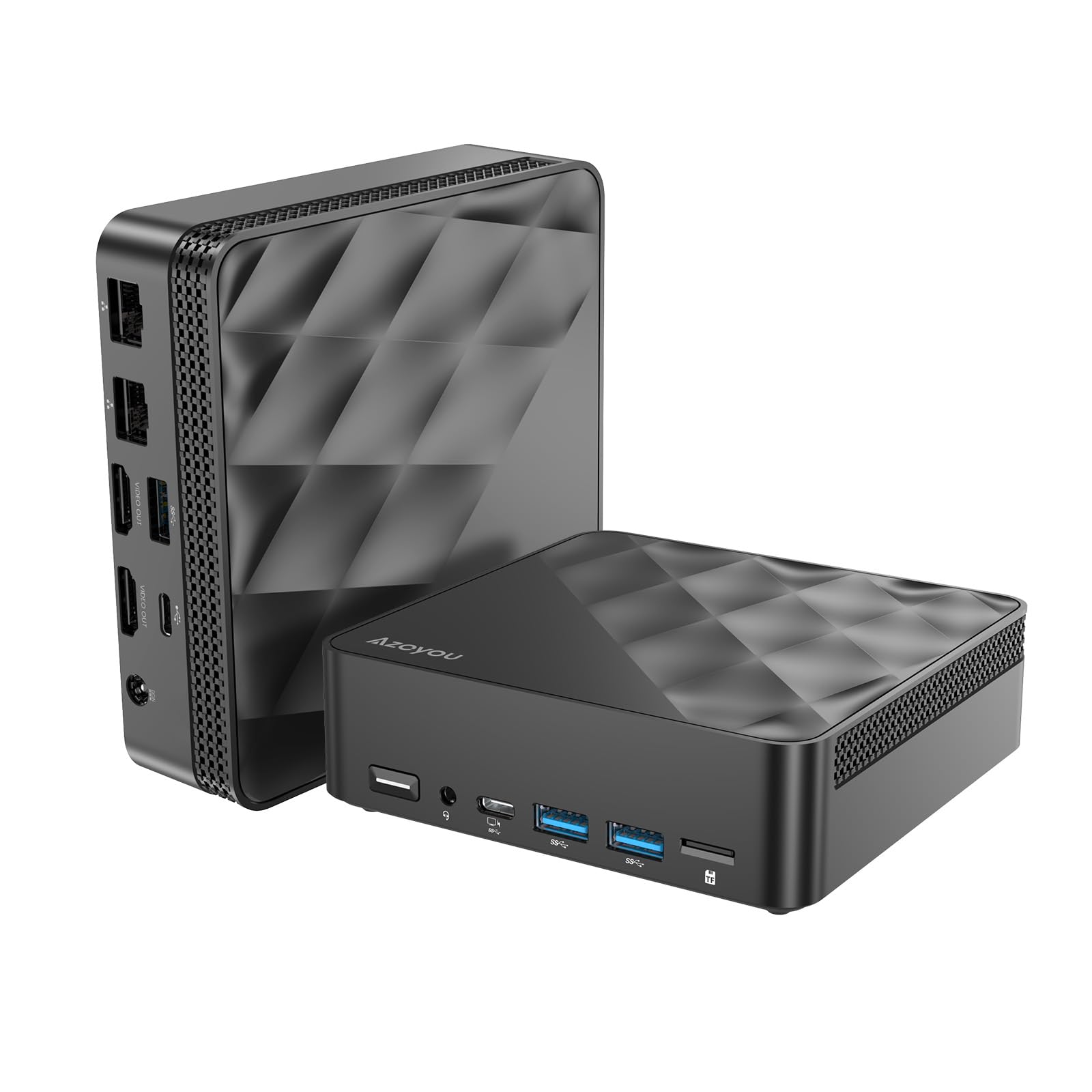 Azeyou Mini PC, 12th Gen N100 Mini Computer, 16GB RAM+1TB M.2 SSD Mini